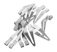 Alipis 10 Pièces Pointe de Soudage Lisse en Acier Inoxydable, Embout | Chauffe Rapide, Raclage et Aplatissement, pour Points Pcb, Fissures Plastiques, Kayak et Pare-chocs