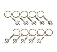 Alipis 10 Pièces Porte-clés Esthétique Balance Justice en Alliage Léger Éclat Solide, Accessoire Élégant pour Paquet, pour Étudiants et Diplômés en Droit
