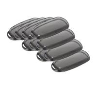 Alipis 10 Pièces Protection Coque Clé Voiture Tpu pour Chery Étui Rigide Anti-rayures Résistant à Usure Ajustement Précis Design Transparent Noir Compatible Télécommande Entrée Véhicule