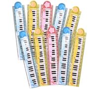 Alipis 10 pièces Règle Multifonction pour Garçon Fille Réutilisable Légère et Résistante pour École Bureau et Maison de Couleurs Aléatoires Couleur Aléatoire Couleur Aléatoire