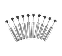 Alipis 10 Pièces Slow Closing Trash Can Damper Quiet Hydraulic Lid Mechanism For Kitchen And Bathroom Soft-close Garbage Can Replacement Parts With Finger Protection And Fit