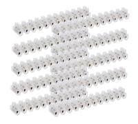 Alipis 10 Pièces U-type Screw Terminal Block Mm² Raccordement Électrique Rapide pour Câbles Connecteurs Industriels