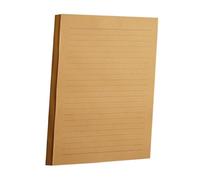 Alipis 100 feuilles Papier à Lettres Kraft Rétro Style Vintage Papier à Correspondance Élégant pour Notes Poèmes et Messages Personnels