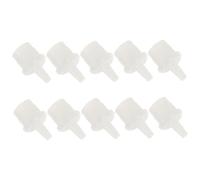 Alipis 100 pièces Bouchons de Flacon pour Colle à Cils Bouchons de Remplacement pour Extensions de Cils Embouts Plastique pour Contrôle Précis Du Flux de Colle