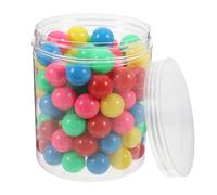 Alipis 100 Pièces Boules Colorées Plastique Creuses pour Mathématiques Problèmes de Probabilité Éducatifs