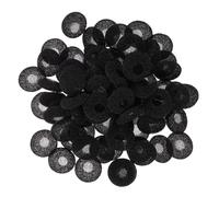 Alipis 100 pièces Coussinets Oreille Mousse Remplacement Écouteurs Confortables Durables Housses Oreillettes Faciles à Installer