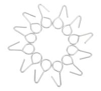 Alipis 100 pièces Crochets Fixation Housse Siège Voiture Métal S Accessoires Auto Durables Antidérapants pour Coussin Siège