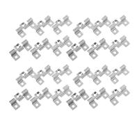 Alipis 100 Pièces Fixation de Pont Invisible en Acier Inoxydable, Clip | Connexion Discrète, Installation Facile, Usage Bois et Projets Variés, Lot Pratique pour Terrasse et Lames