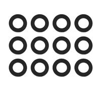 Alipis 100 Pièces Joint de Tuyau D'arrosage 1/2 Pouce | Étanchéité Fiable, Forme Ronde Flexible, Usage pour Raccord de Tuyau de Jardin, Pièce de Rechange