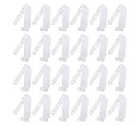 Alipis 100 Pièces Lot de Bracelets Identification Médicale Jetables PVC Imperméables avec Fermeture à Pression Espace Écriture pour Patients Hôpital et Établissements de Santé