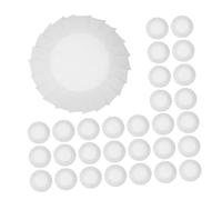 Alipis 100 Pièces Papier Sulfurisé Antiadhésif Rond pour Cuisson Basque Tapis Anti-graisse Résistant Chaleur pour Moules à Gâteaux Mini Liners sans Pli pour Four et Friteuse à Air