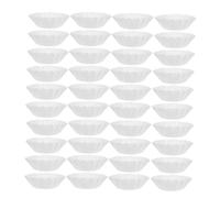Alipis 100 Pièces Papier Sulfurisé Rond Antiadhésif pour Basque Cake Caissettes de Cuisson Résistantes à Huile pour Mini Gâteaux Moules et Fours à Air Protection Pratique et Soignée