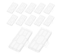 Alipis 100 Pièces Plastic Cable Identification Tags Label Holders For Wire Marking Outdoor Use Protective Design For Power And Communication Lines