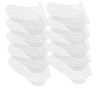 Alipis 1000 Pièces Films Plastiques Transparents pour Longue Tige Étanche Protection Hygiénique pour Soins Hydratants Usage Unique pour Bain Cire Chaude Spa et Pédicure