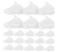 Alipis 1000 Pièces Lot de Doublures Transparentes Usage Unique pour Pédicure Protection Hydratante Longue Sacs Plastiques pour Bain de Chaussettes Spa Antisécheresse pour Homme et Femme