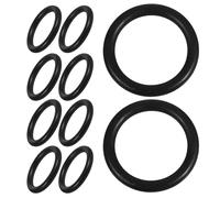 Alipis 100pcs Anneaux D'extincteur en Caoutchouc Noir Joints D'étanchéité Assortis, Rondelles pour Extincteurs, Conception Polyvalente et Installation Facile
