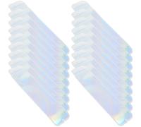 Alipis 100pièces Pochette à Stylo à Fermeture Éclair Automatique Pochette de Rangement Réutilisable pour Stylos-Plumes et Bijoux Accessoire Emballage Pratique pour Petits Objets