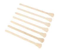 Alipis 100pièces Spatules à Cire Bois Jetables Pour Abaisse-langues Conditionnées Paquets De Compatibles Avec Toutes Les Cires Dépilatoires