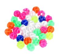Alipis 108 pièces Perles Rayons Roue Vélo Multicolores Clips Plastique Lumineux Décoratifs Installation Facile pour Roues et Arrière Accessoires Décoration Vélo Garçon Fille