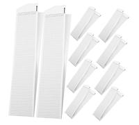 Alipis 10pièces Bandes Vides pour Boîte à Musique Recharges De Papier pour Mécanisme à Manivelle Création De Mélodies Personnalisées