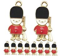 Alipis 10pièces Breloques Casse-noisette Pendentifs Pour Bijoux Faits Maison Créations De Loisirs Breloques Émaillées Accessoires De Bijouterie