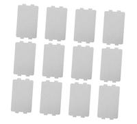 Alipis 12 Feuilles Déflecteur anti-huile mica Plaque four micro poêle wok non couvercle anti eclaboussure accessoire cuisine accessoires micro-ondes fournitures pour micro-ondes Grey