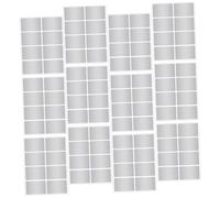 Alipis 12 feuilles Étiquettes Autocollantes Imperméables de Taille Importante pour Bocaux Boîtes et Rangement Cuisine Résistantes Faciles à Coller et Retirer Adaptées à Identification