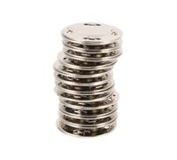 Alipis 12 Paires de Boutons Magnétiques Dorés Ultra-fins à 8 Trous Fermoirs Magnétiques Solide pour Paquet Accessoires Vestimentaires Pratiques Fermeture pour Couture et Artisanat