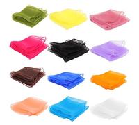Alipis 12 Pièces Écharpes de Danse Accessoires Polyvalents pour Garçon Fille Décoration Écharpes de Jonglage Attrayantes pour Perception des Couleurs