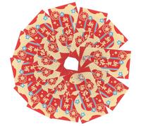 Alipis 12 Pièces Envelopes China Lucky Money Packets For Chinese Year Of The Snake Lunar Year Decorations Traditional Hong Bao For Festival And Wedding