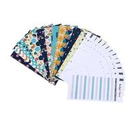 Alipis 12 pièces Enveloppes Budget Imprimées avec Budget et Étiquettes Organisateur Portefeuille pour Gestion Mensuelle