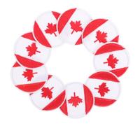 Alipis 12 pièces Patchs Ronds Drapeau National Brodés à Coudre ou Repasser Accessoires DIY pour Réparation de Vêtements et Décoration Mode