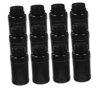 Alipis 12 Pièces Plastic Chemical Bottles With Leak Screw Caps Wide Mouth Liquid Sample Vials For Laboratory Storage Reusable And Impact Resistant