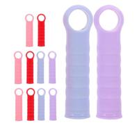 Alipis 12 pièces Poignées de Remplacement pour Manche de Balai et Poussière Embouts Plastique Ergonomiques pour Broom Mop Confort Amélioré et Compatible avec Divers Outils de Nettoyage
