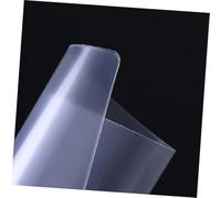 Alipis 12 pièces Porte-documents Transparent avec Barre Coulissante Classeur Organiseur Léger et Flexible Pochette Rangement pour Rapports et Documents Blanc