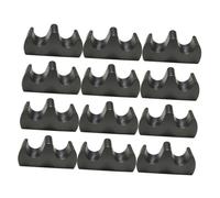 Alipis 12 pièces Porte-pinceaux de Calligraphie Plastique Support Multifonction pour Bureau et Étude Rangement Léger pour Pinceaux Écriture et Stylos Décoration Pratique pour Salle Étude