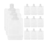 Alipis 12 pièces Sachets Rechargeables pour Lotion Pochettes Cosmétiques Portables Plastique Pratiques pour Voyage et Rangement Maquillage