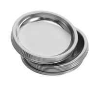 Alipis 12 pièces Soucoupes Sachet Thé Acier Inoxydable Plateau Repose Sachets Organisateur Multifonction pour Bureau Maison Salon de Thé