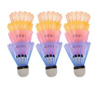Alipis 12 Pièces Volants de Badminton Légers Résistants aux Chocs