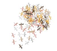 Alipis 120 Breloques Libellule Vintage en Alliage Solide Pendentifs pour Création de Bijoux DIY Colliers et Bracelets Accessoires Légers pour Boucles D’Oreilles et Créations