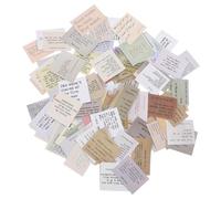 Alipis 120 pièces Lot de Autocollants Vintage pour Scrapbooking et Journaling Stickers Inspirants avec Citations Rétro pour Décoration de Carnets Albums Agendas et DIY Créatif