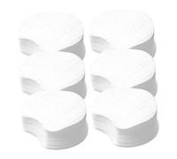Alipis 1200 Pièces Tampons Démaquillants Ronds en Tissu Non Tissé Blanc, Compresses Cosmétiques Hydratantes et Portables pour Femmes et Filles