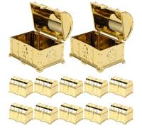 Alipis 12pièces Boîtes à Dragées Miniatures Plastique pour Mariage Enterrement de Vie de Jeune Fille Anniversaire Shower Lot de Coffrets à Bonbons Style Européen