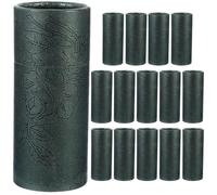 Alipis 15 Pièces Boîte de Rangement Tube en Papier Laminé pour Bouteilles D'huile Essentielle 20ml Vert, Sûr, Facile à Transporter, pour Thé et Bâtons de Parfum