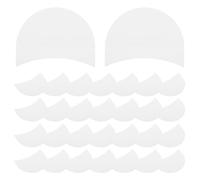 Alipis 150 patchs pour extensions de cils sous les yeux - Support de colle pour extensions de cils, patchs de retrait pour de pour professionnels en salon, blancs