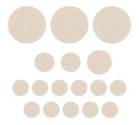 Alipis 17 pièces Tampons de Clarinette Feutrine Adhésive Coussinets Étanchéité pour Sonores Accessoires pour Clarinette Sib Remplacement Facile