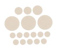 Alipis 17 pièces Tampons de Clarinette Feutrine Résistante Lot Coussinets de Rechange Durables et Adhésifs pour Accessoires Pratiques pour Instrument de Musique