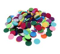 Alipis 170 pièces Tampons Ronds pour Pendentif Diffuseur Huile Essentielle Recharge Accessoires Bien-être pour Collier Parfum Maison Compatibles