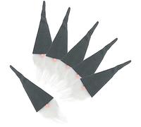 Alipis 18 Pcs Couverture de Bouteille de vin âgée détenteur de l'argenterie du Festival Dessus de Bouteille de vin Gnomes GNOME de Noel GNOME Noel Porte-Couverts de fête de Noël Feutrine