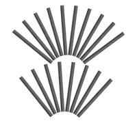 Alipis 18 Pcs Électrodes en Graphite - Tiges de Carbone Conductrices Diamètre 6/8/10 Mm Longueur 9 Cm - Barre de Graphite pour Expériences Scientifiques, Électrolyse et Laboratoire